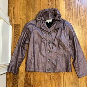 ELLIOTT LAUREN | Vintage Purple Blazer Jacket | Size 4